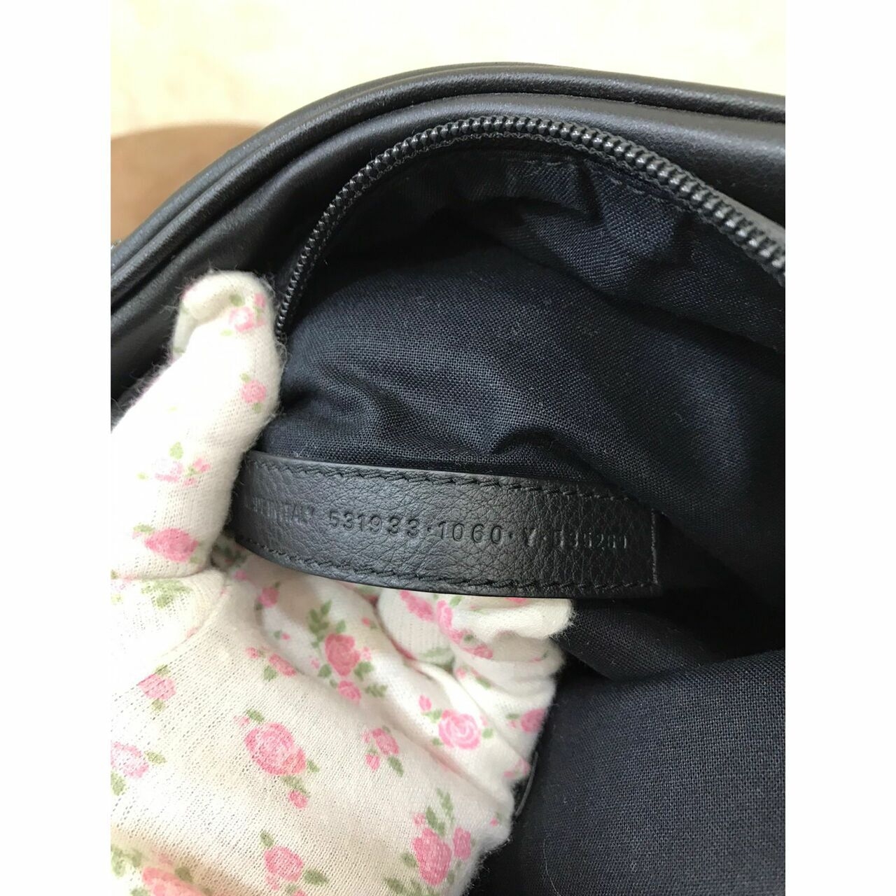  Balenciaga Black Waist Black ( Y ) Sling Bag