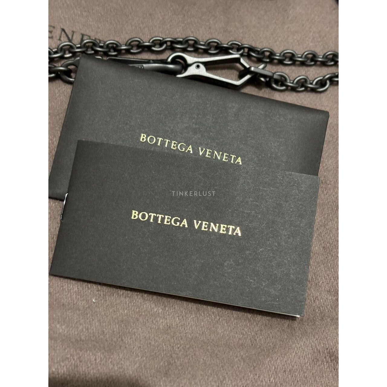 Bottega Veneta Intrecciato Flat Navy Nappa Leather Crossbody Bag