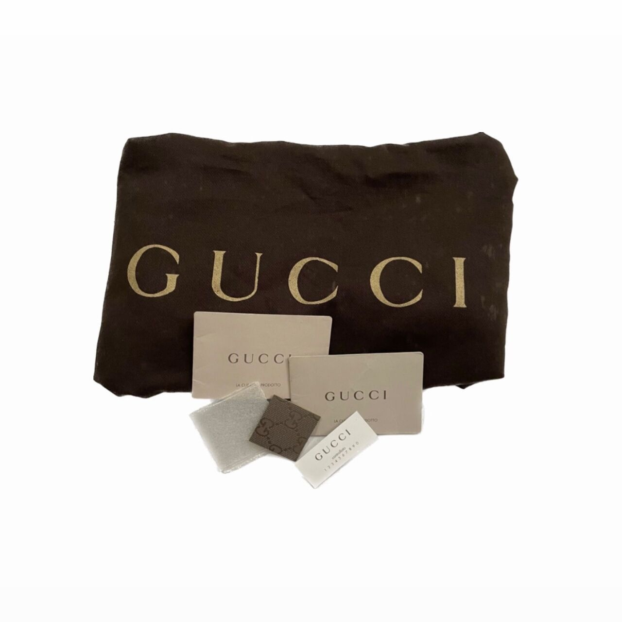 Gucci Silver Tote Bag