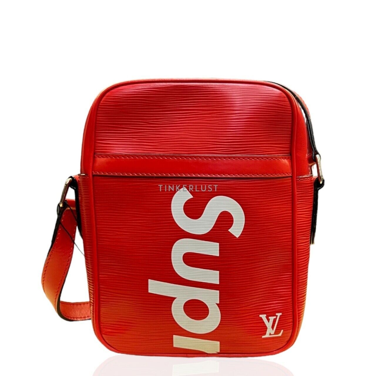 Louis Vuitton x Supreme Epi Leather Red Sing Bag