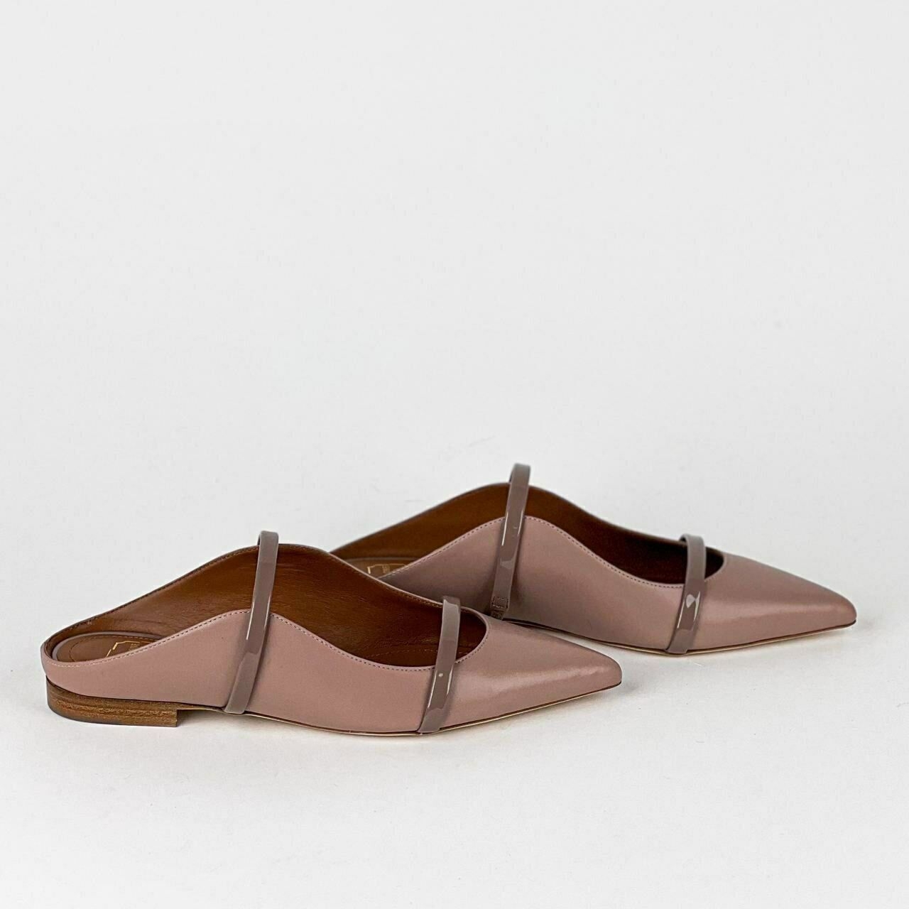 Malone Souliers Maureen Nappa Leather Mules Dove