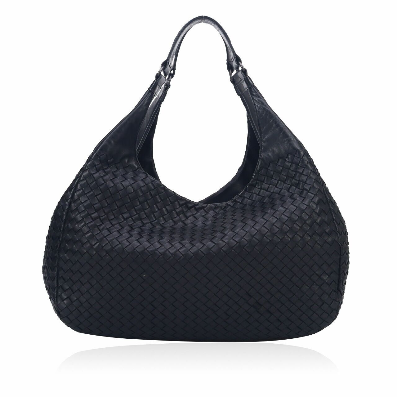 Bottega Veneta Nappa Intrecciato Medium Campana Nero Black