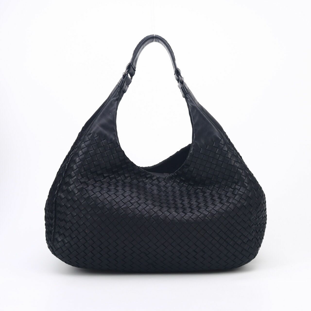 Bottega Veneta Nappa Intrecciato Medium Campana Nero Black