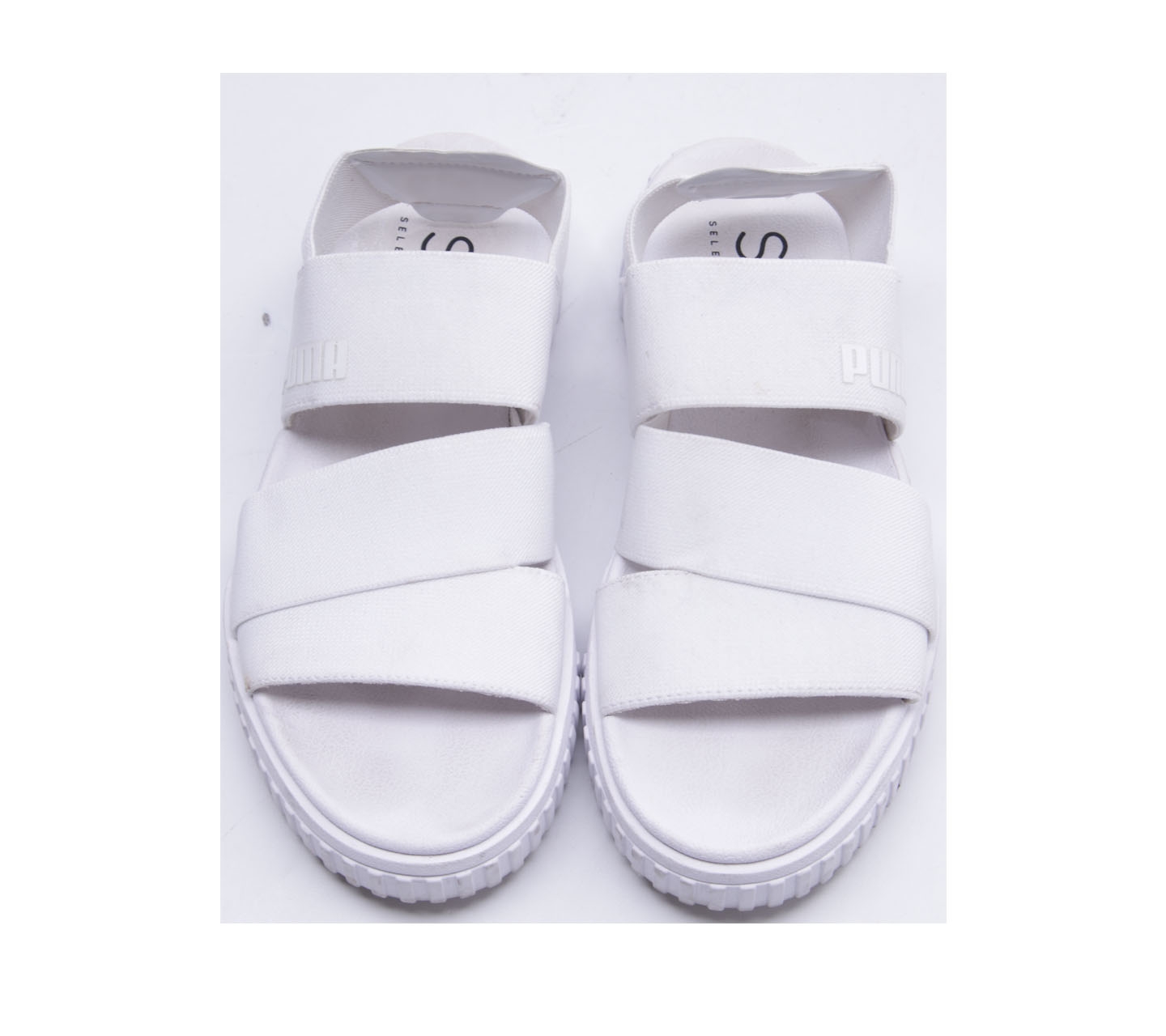 Puma White Cali Sandal X SG Sandals