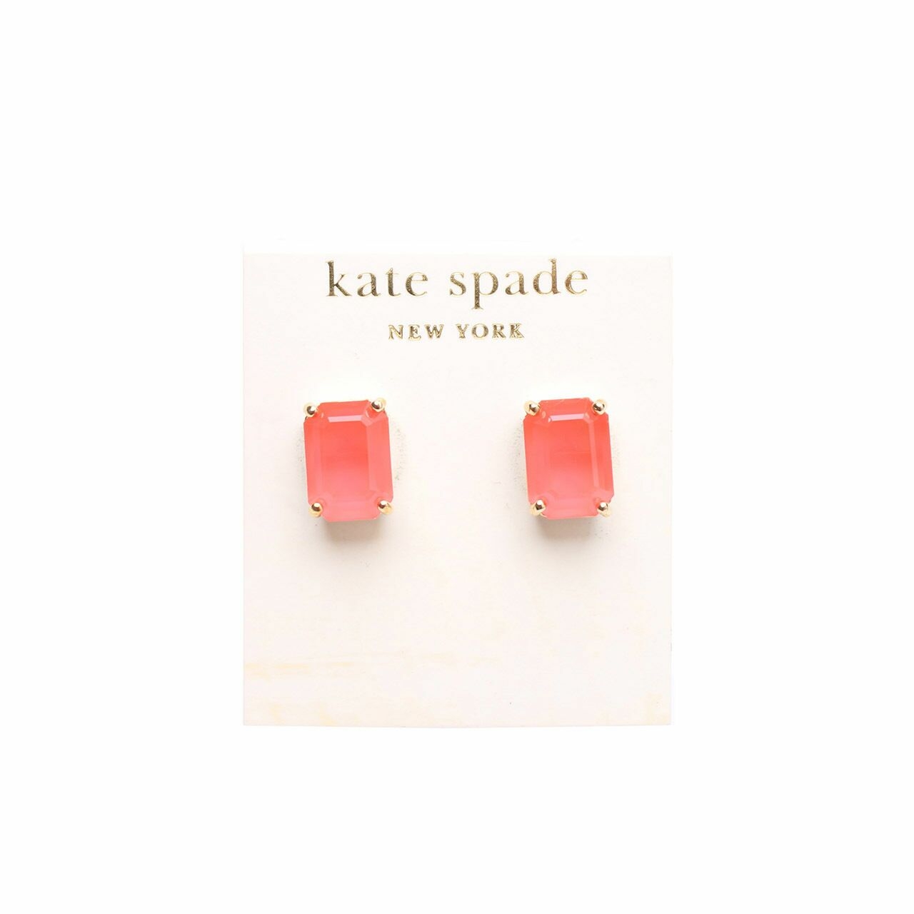 Kate Spade Red & Gold Earrings