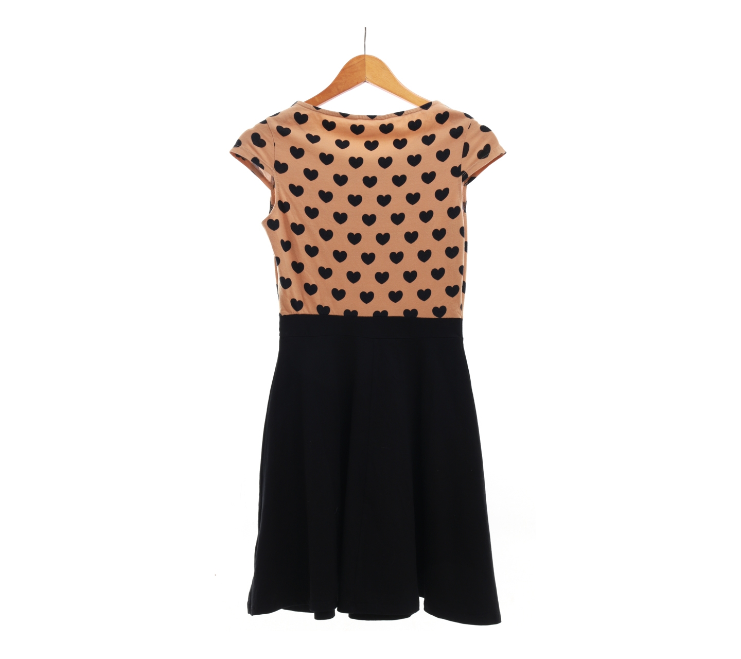 Dorothy Perkins Polkadot Brown Black Mini Dress