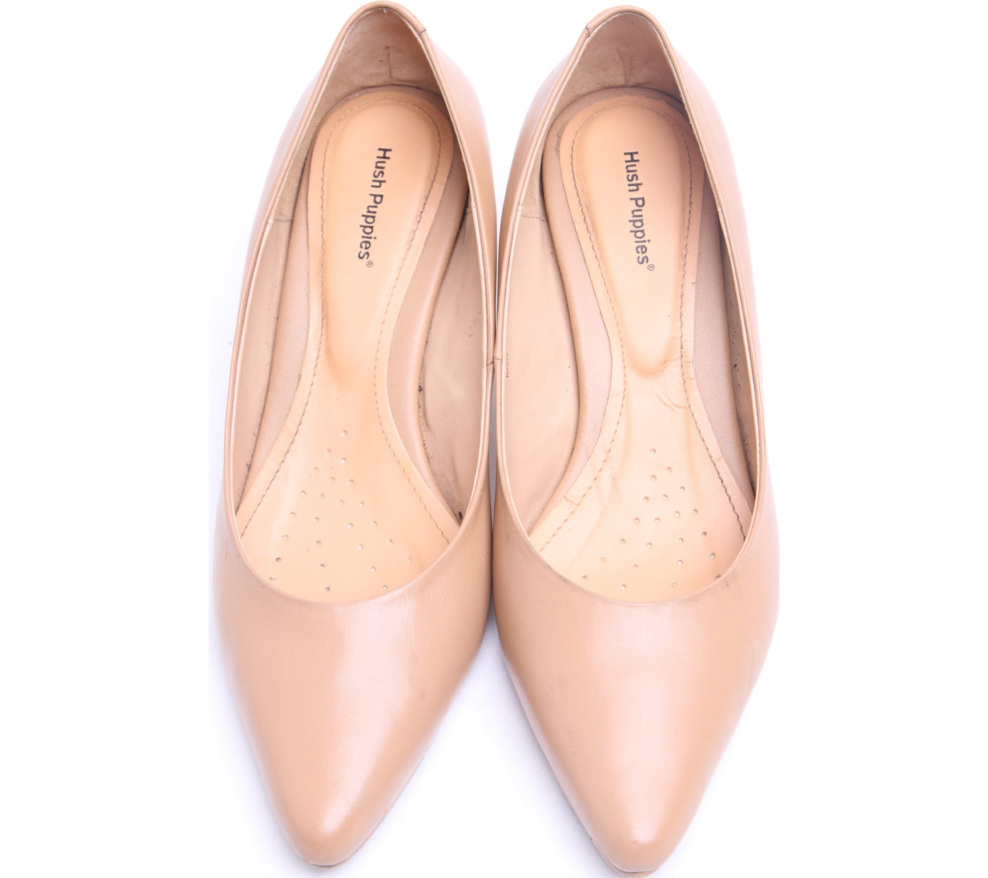 Hush Puppies Beige Heels 