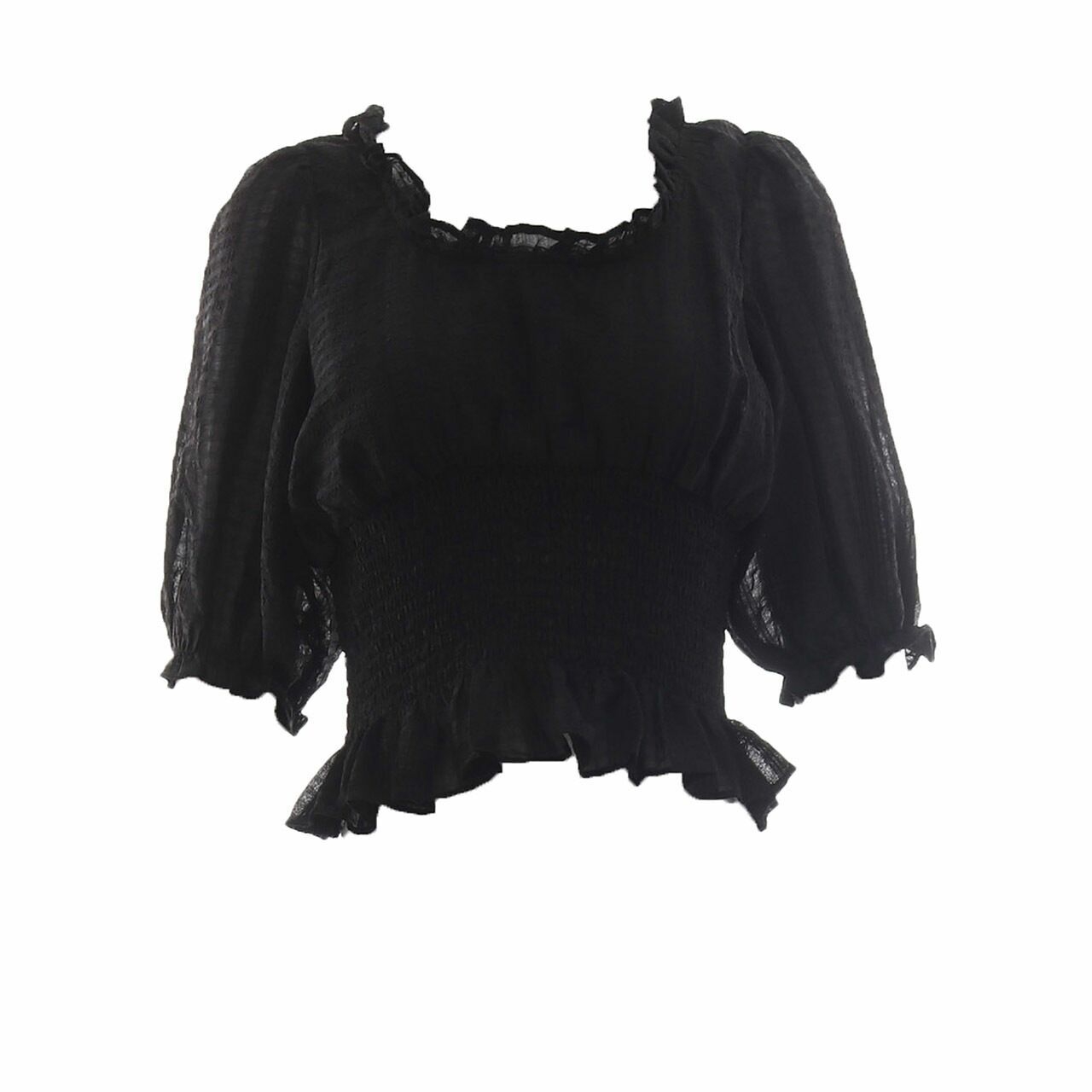 Private Collection Black Blouse