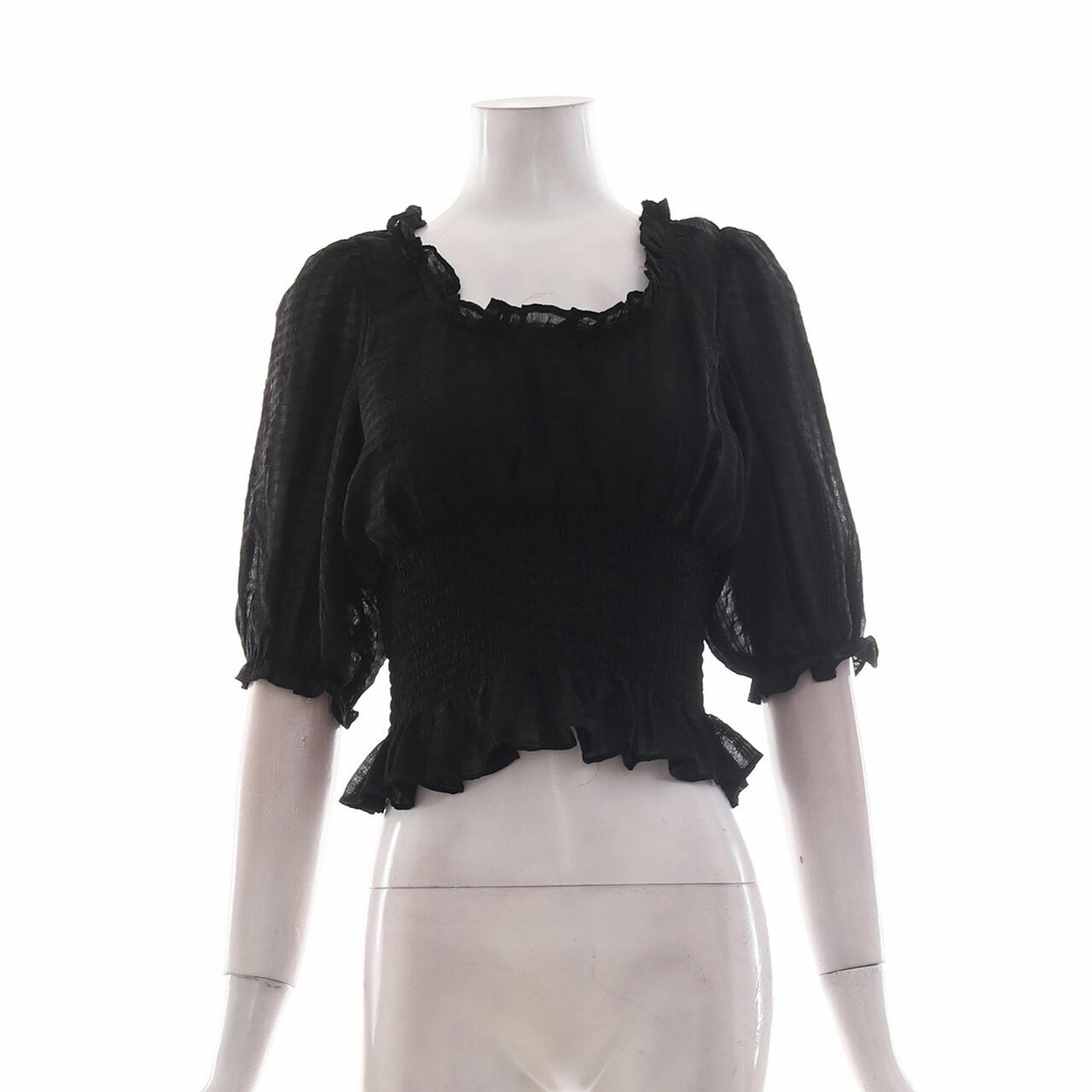 Private Collection Black Blouse