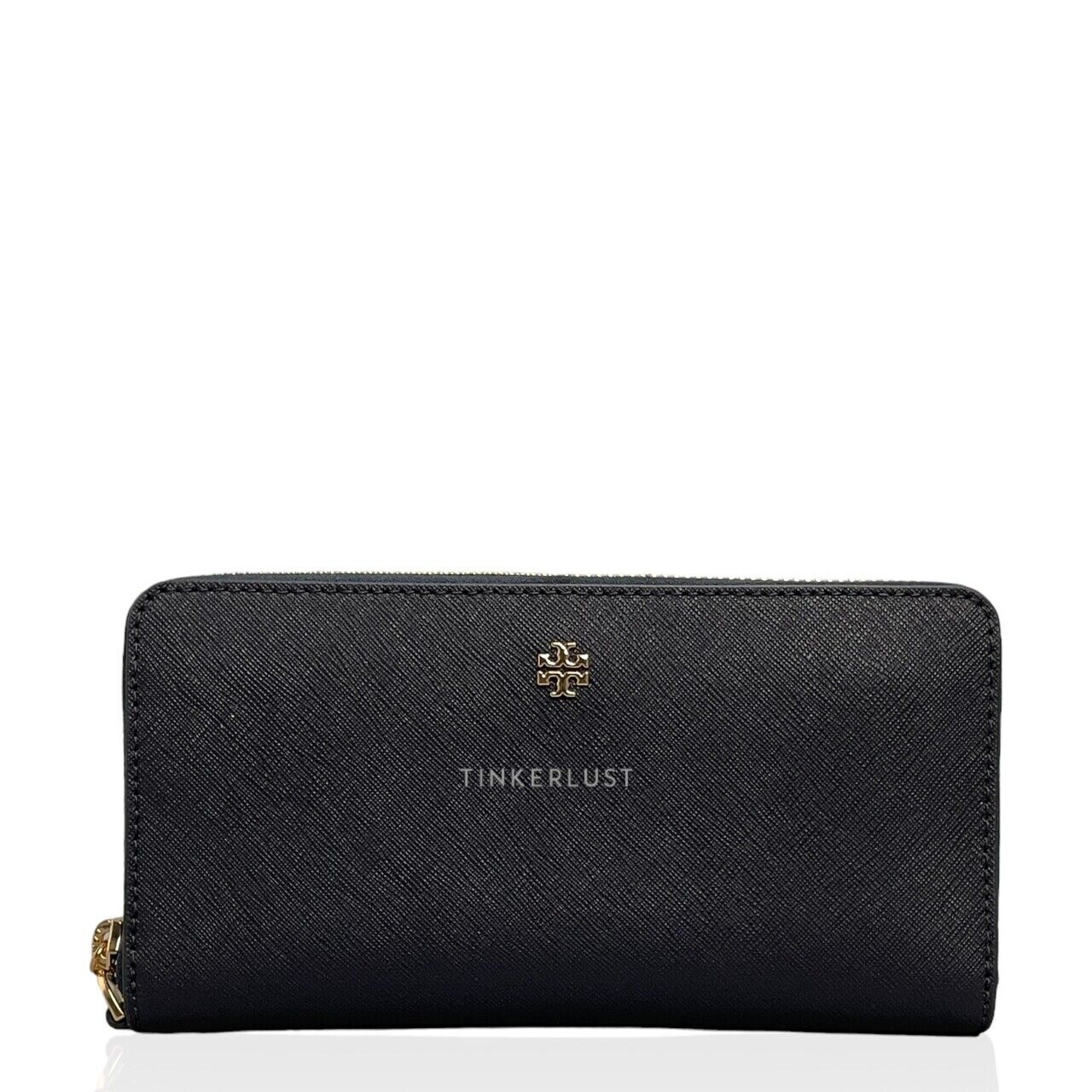 Tory Burch Emerson Navy Zip Continental Wallet