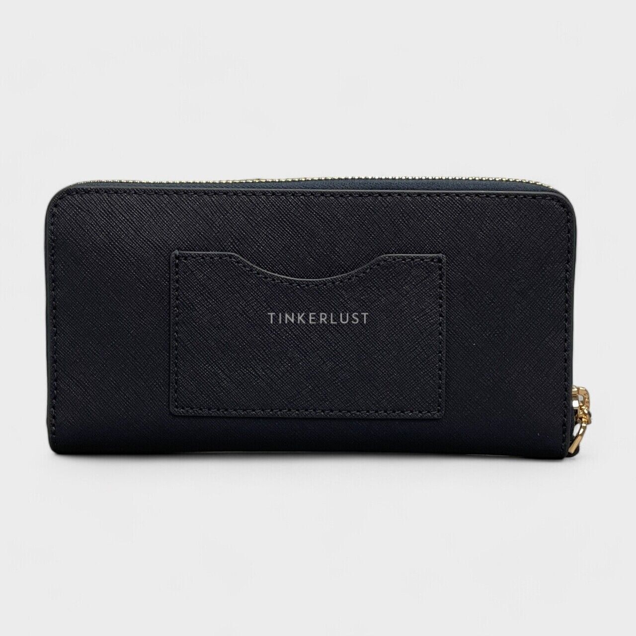 Tory Burch Emerson Navy Zip Continental Wallet