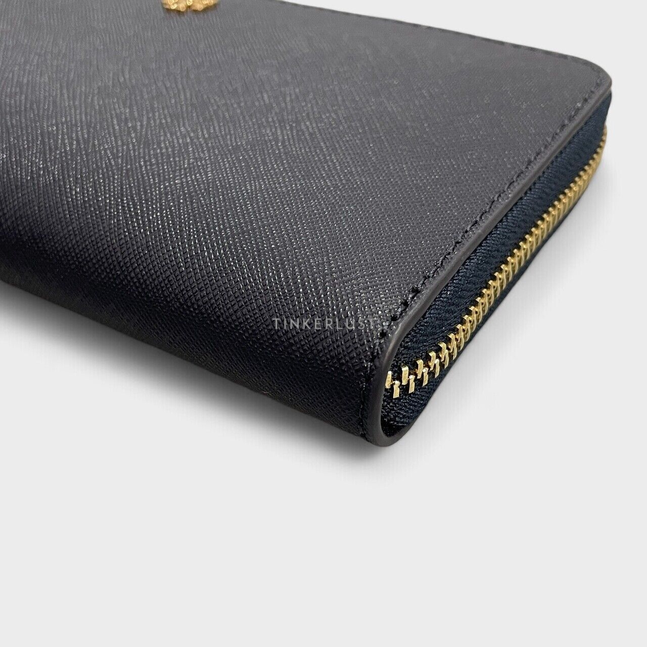 Tory Burch Emerson Navy Zip Continental Wallet