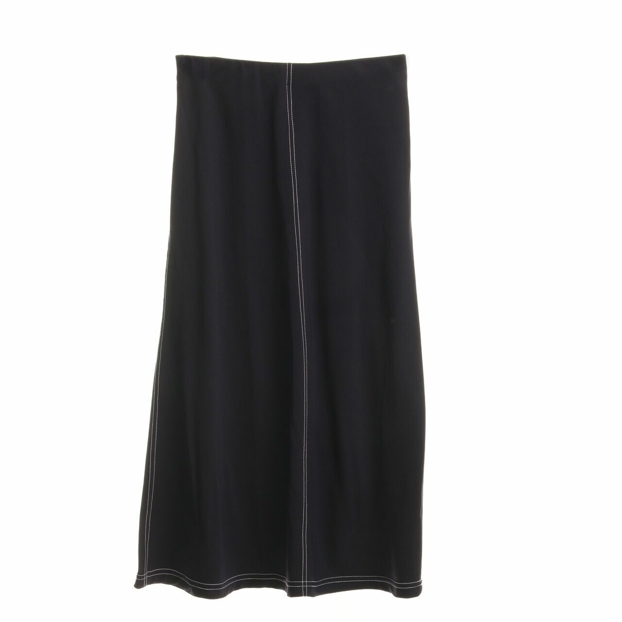 Shop At Velvet Navy Midi Skirt