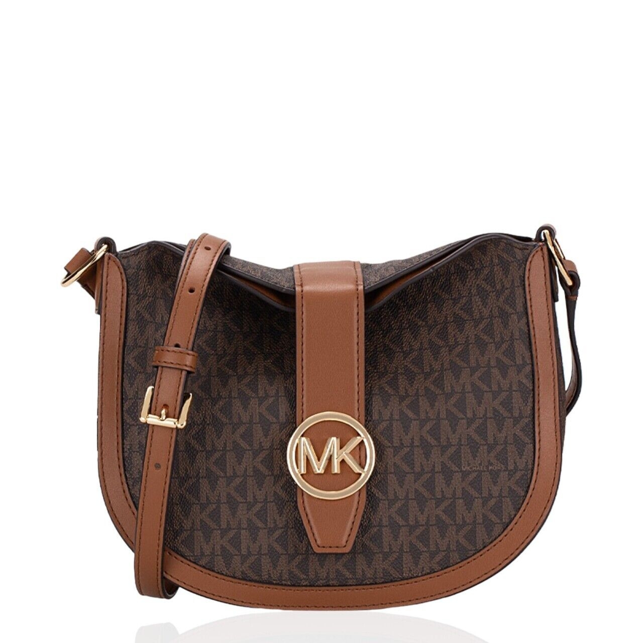 Michael Kors Signature Gabby Small Hobo Brown