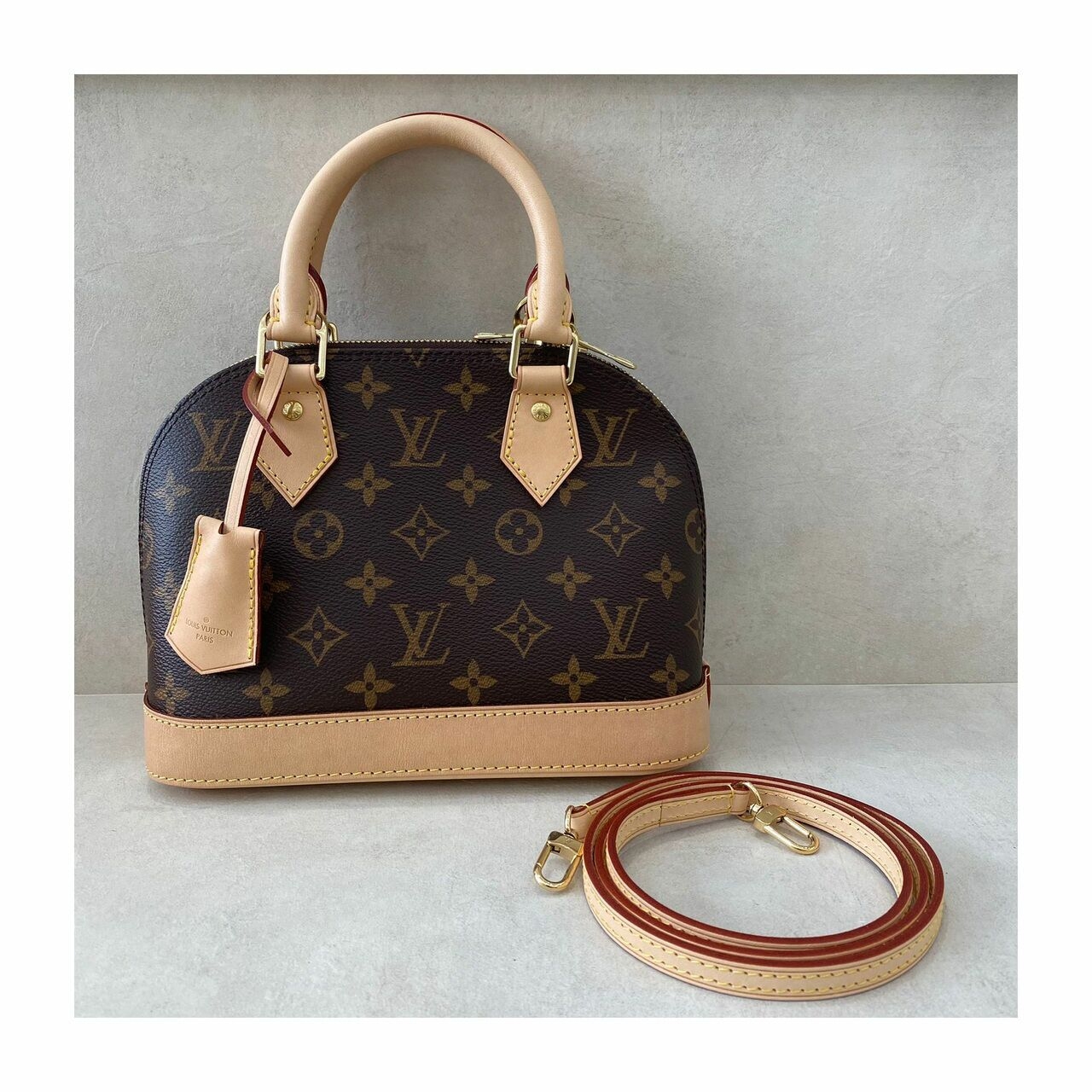 Louis Vuitton Alma BB Monogram Handbag