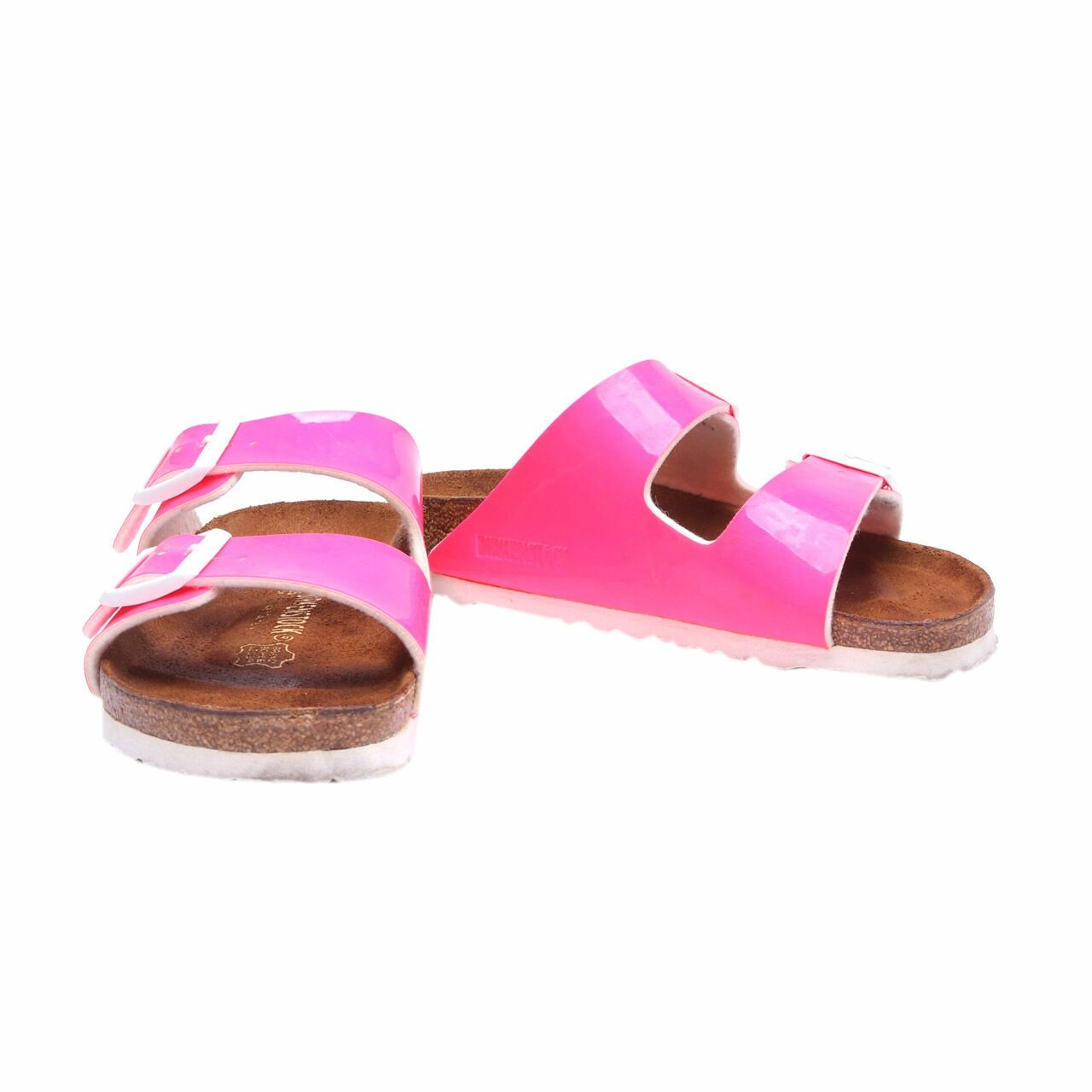 Birkenstock Neon Pink Florida Sandals