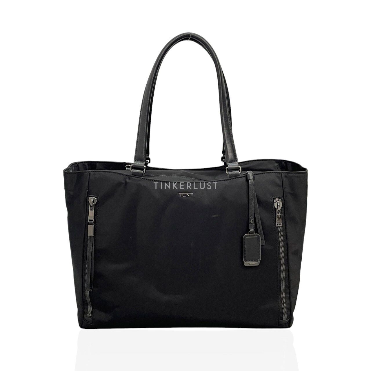 Tumi Voyageur Valetta Large Black Tote Bag