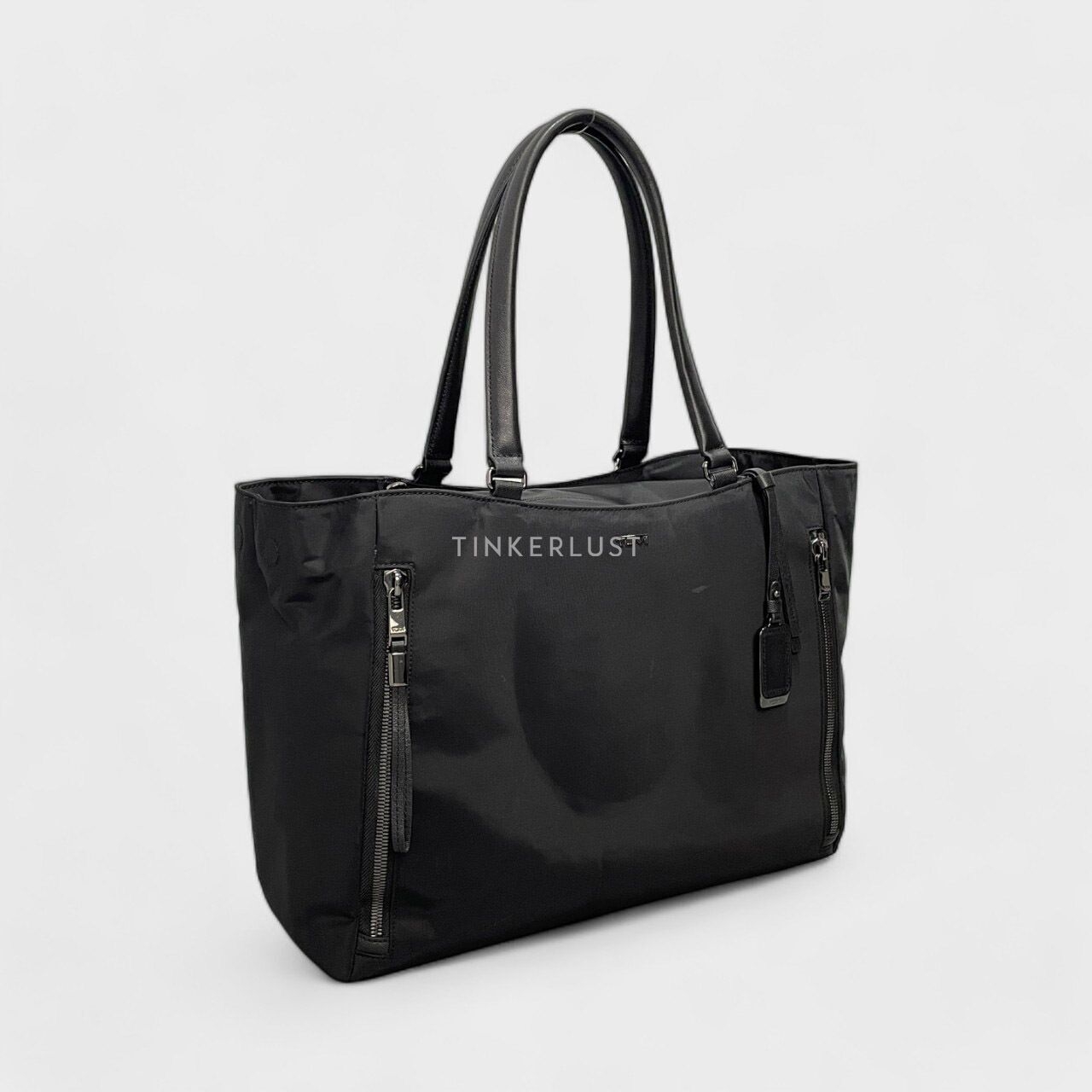 Tumi Voyageur Valetta Large Black Tote Bag