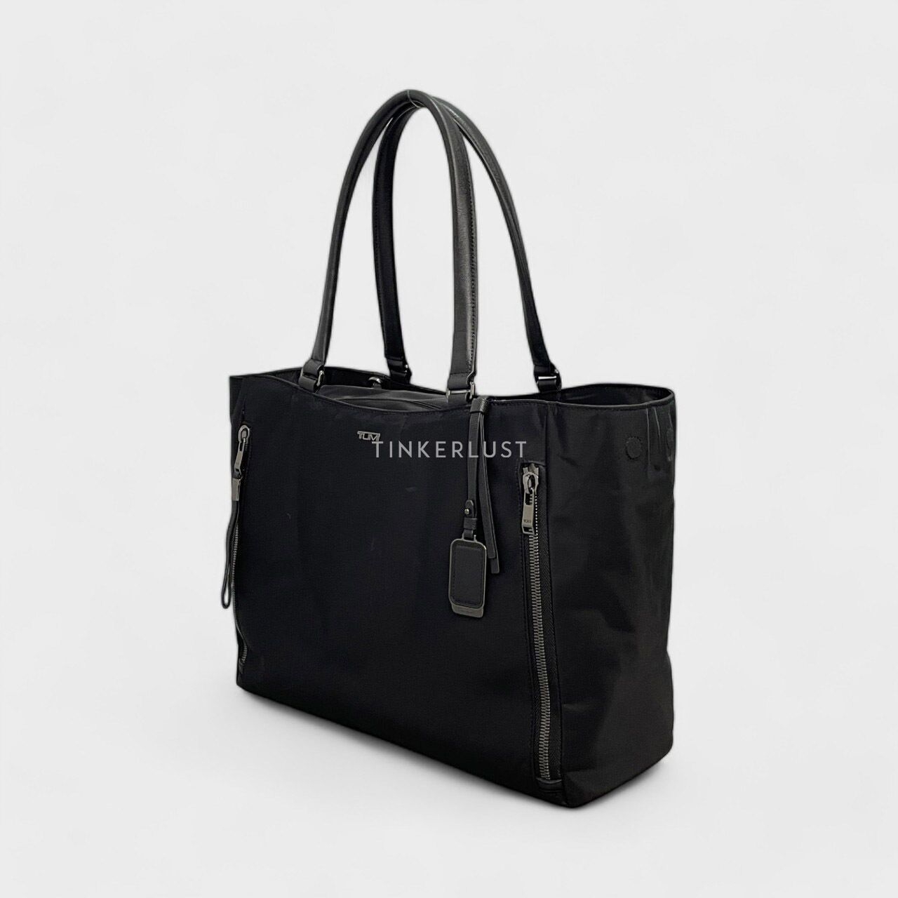 Tumi Voyageur Valetta Large Black Tote Bag