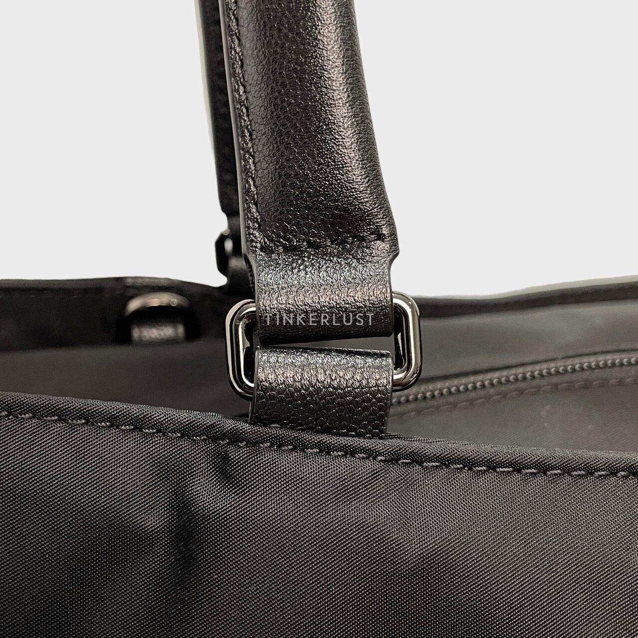 Tumi Voyageur Valetta Large Black Tote Bag