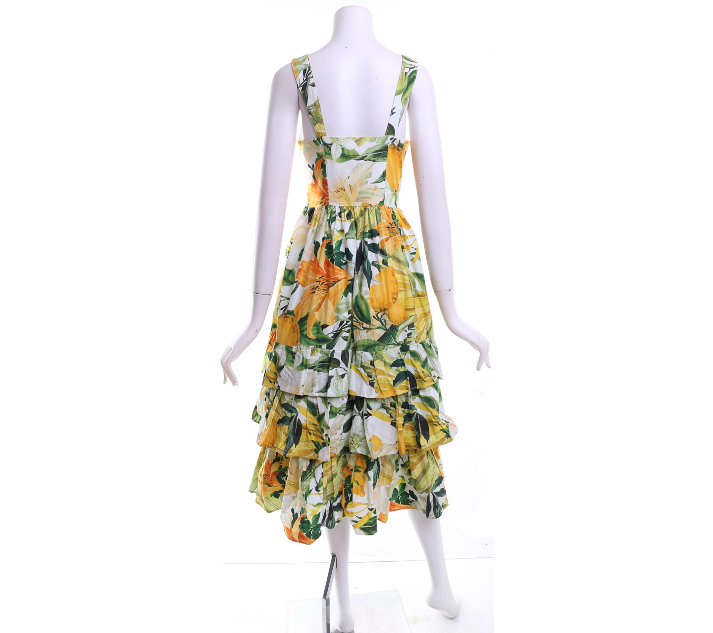 H&M Multi Colour Floral Midi Dress