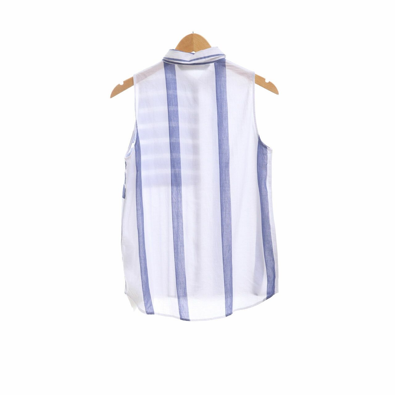 Zara Blue & White Sleeveless