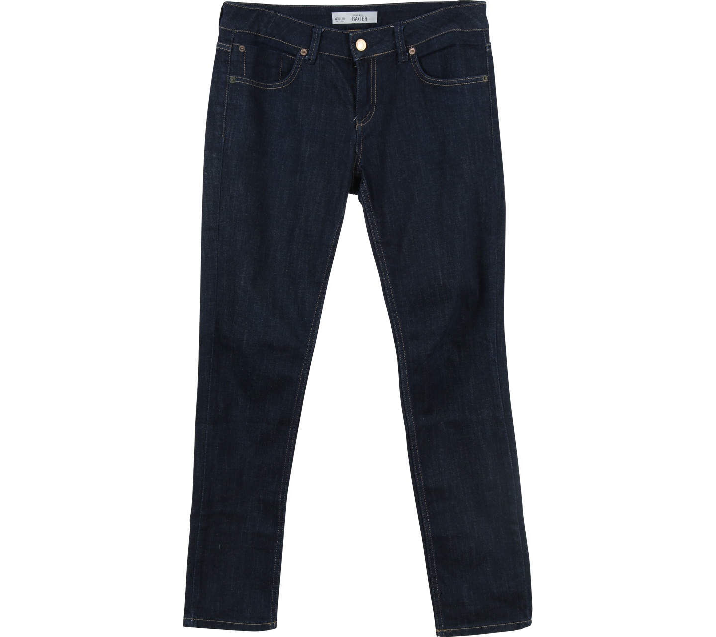 Topshop Dark Blue Jeans Pants