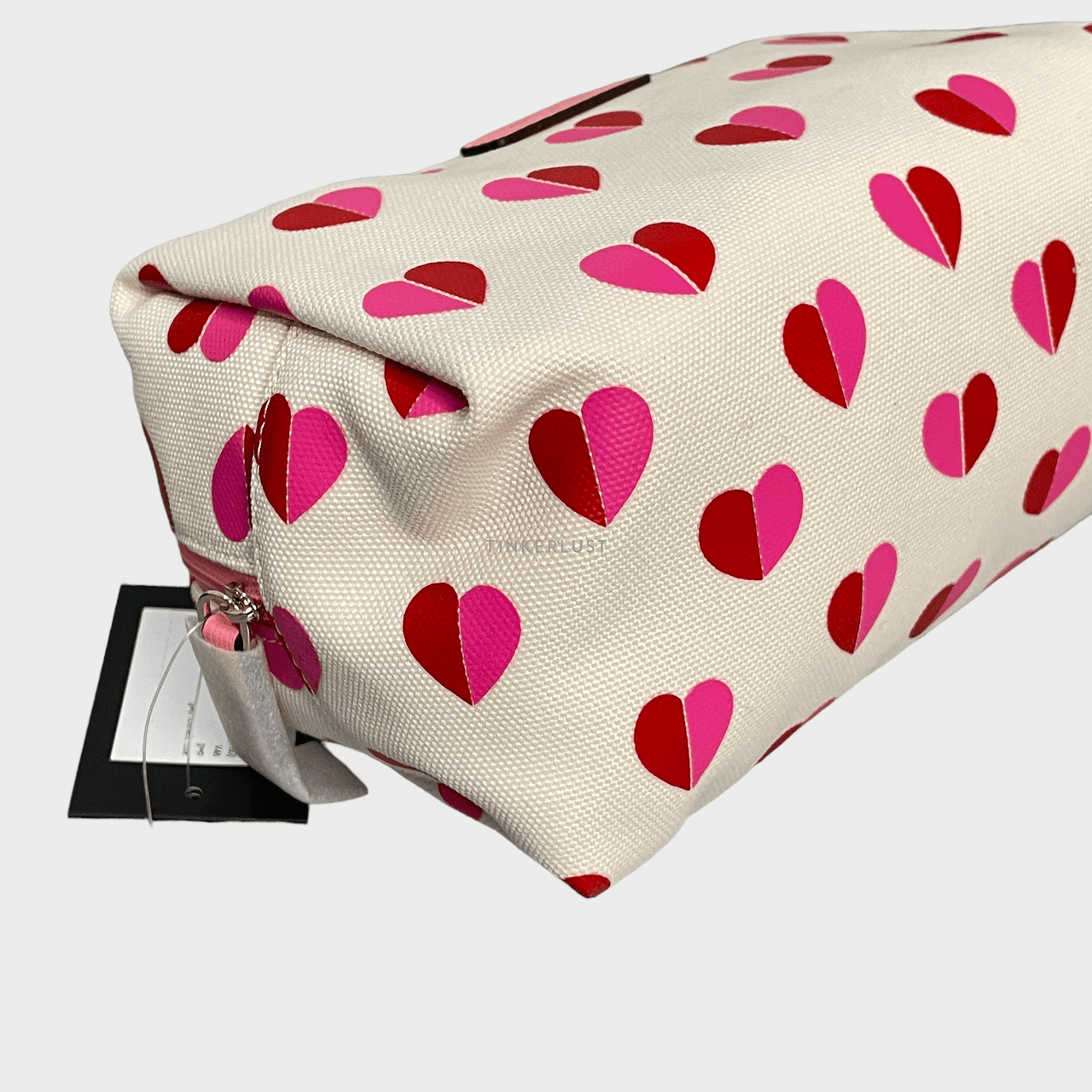 Kate Spade New York Heart Cream Cosmetic Case