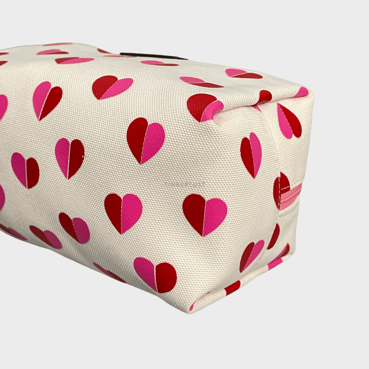 Kate Spade New York Heart Cream Cosmetic Case