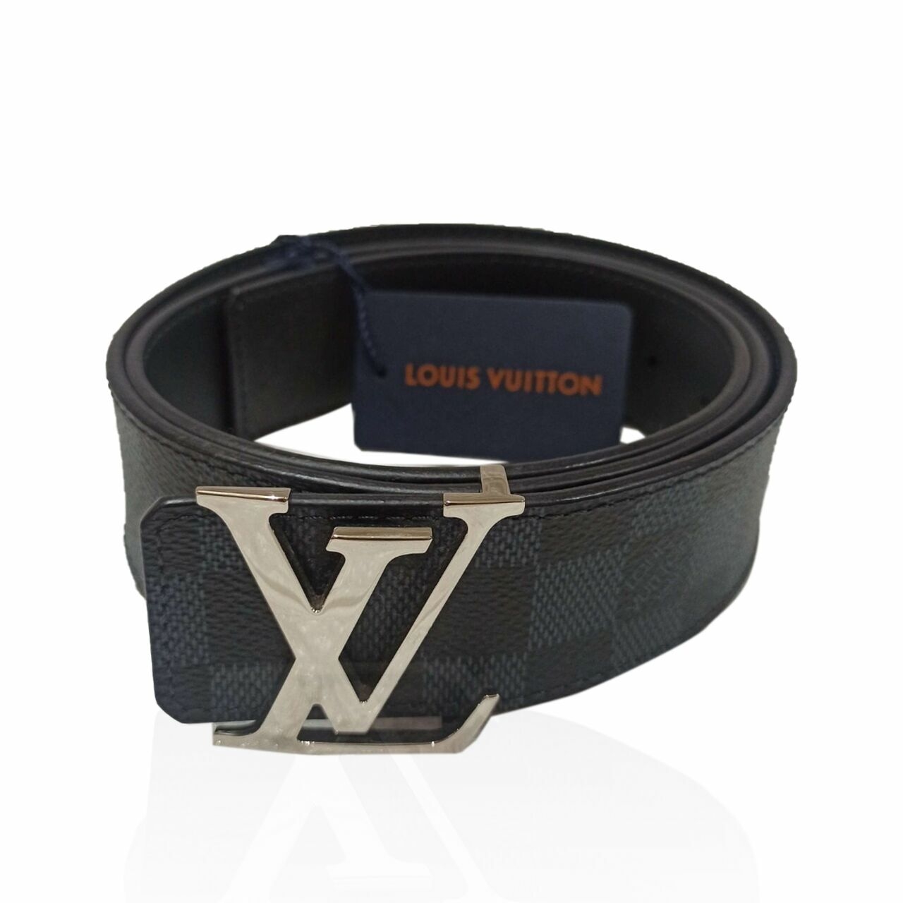 Louis Vuitton Initials 40mm Reversible Belt Damier Cobalt