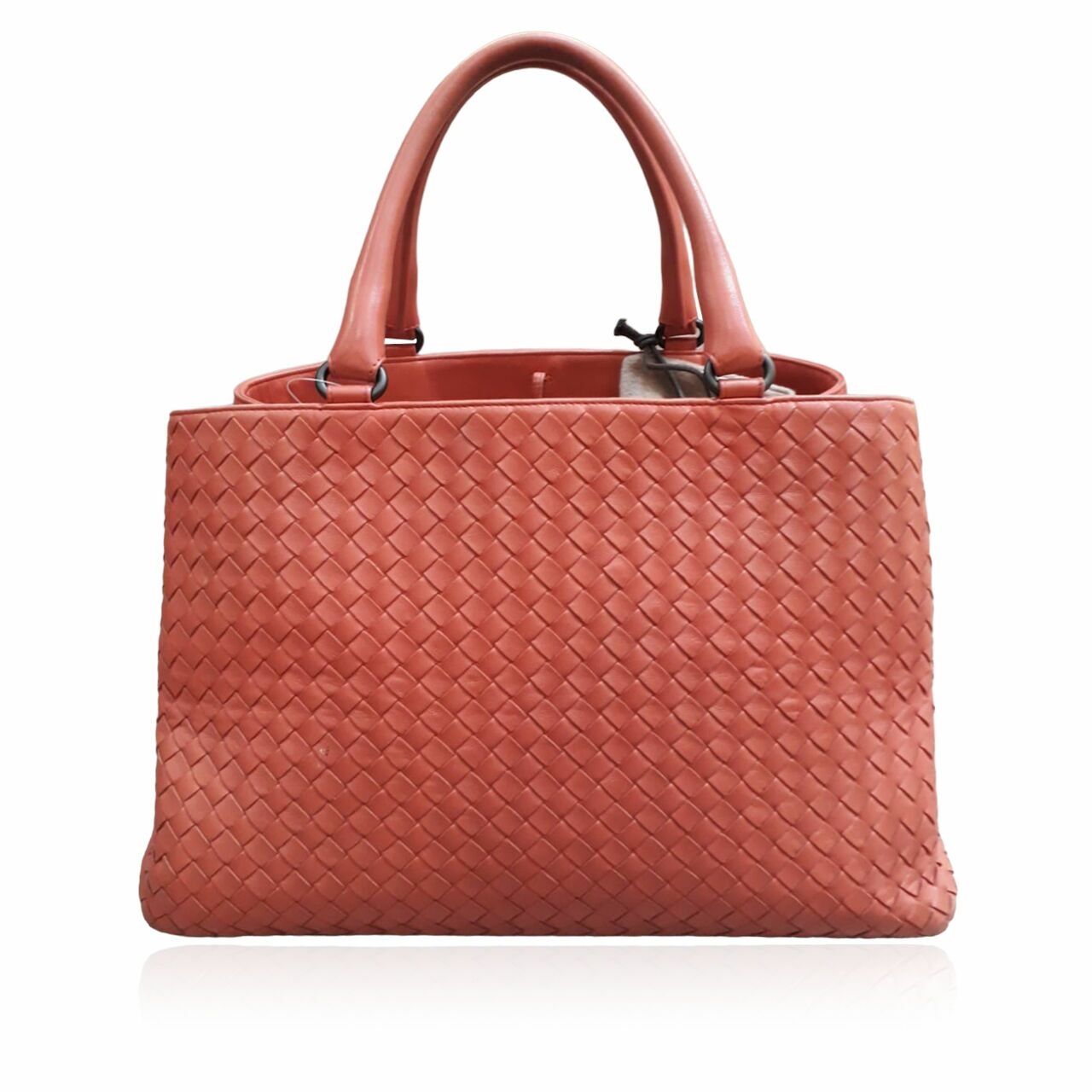 Bottega Veneta Orange Tote Bag