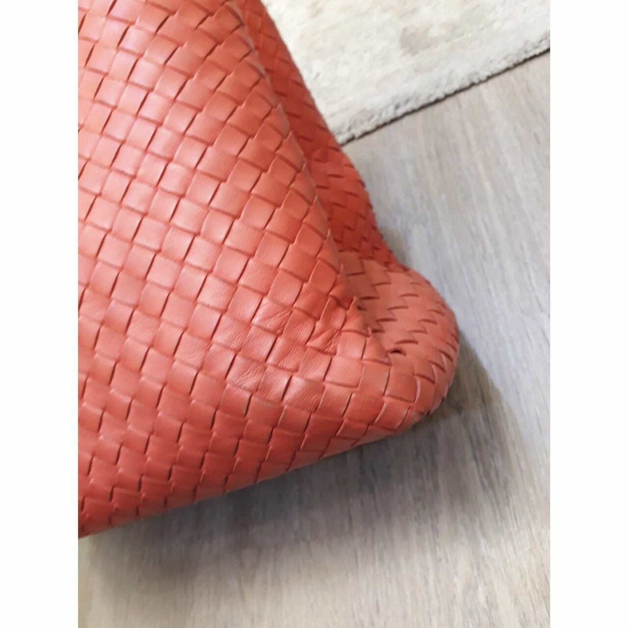 Bottega Veneta Orange Tote Bag