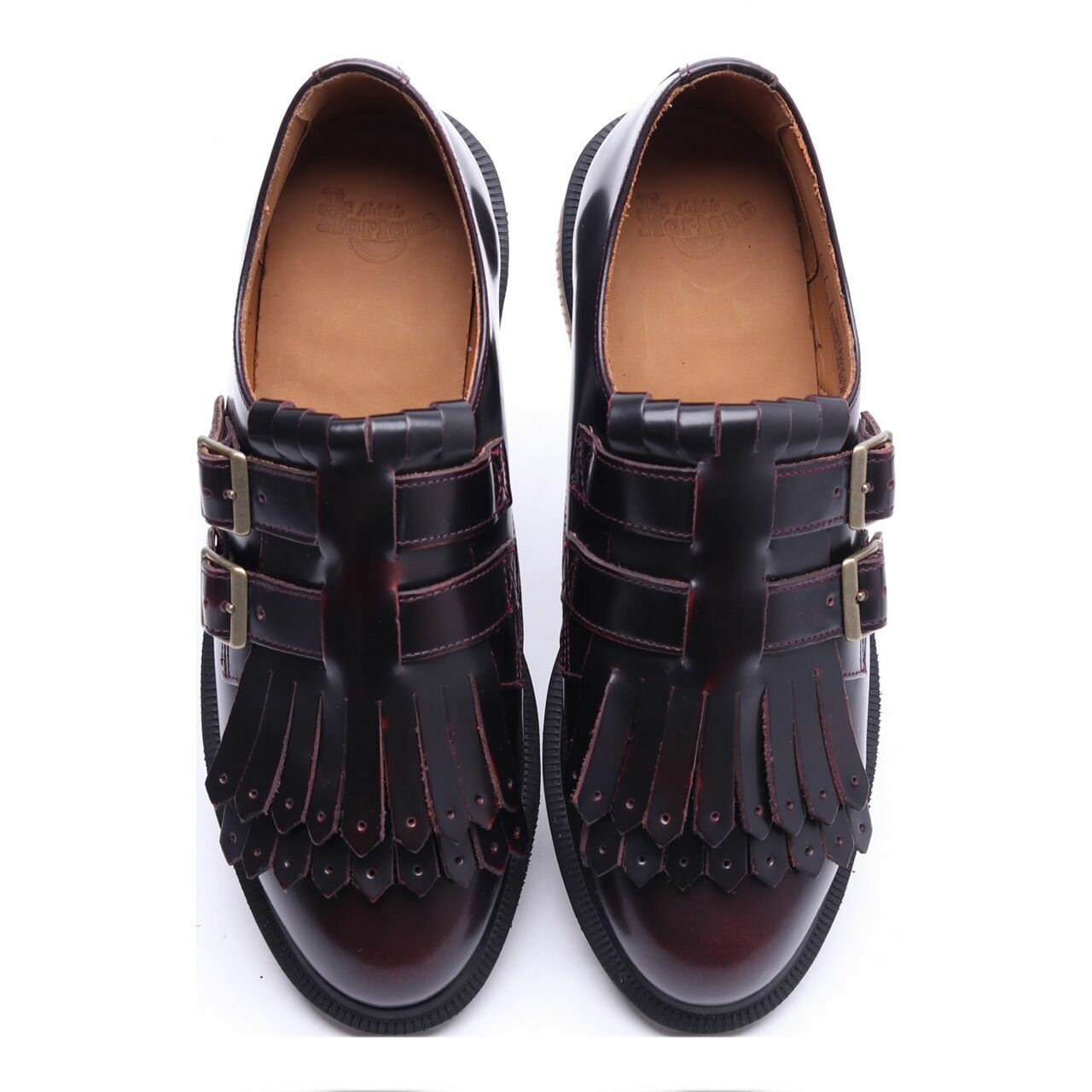 DR. MARTENS Cherry Red Ellaria Sneakers