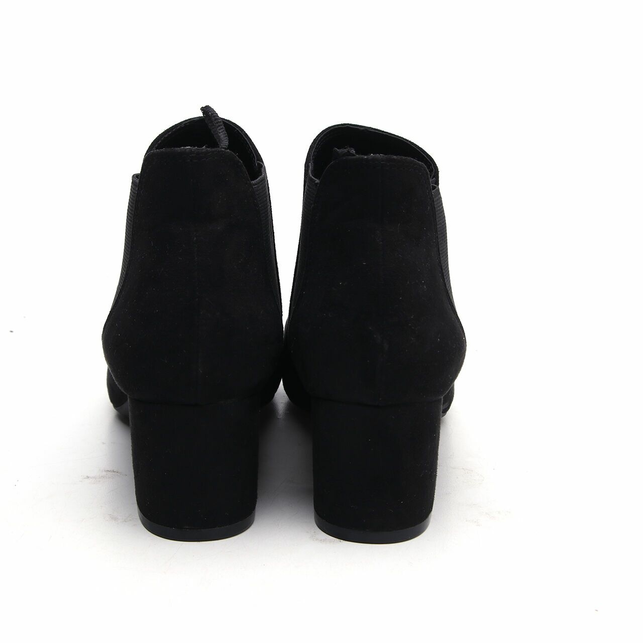 H&M Black Suede Ankle Boots