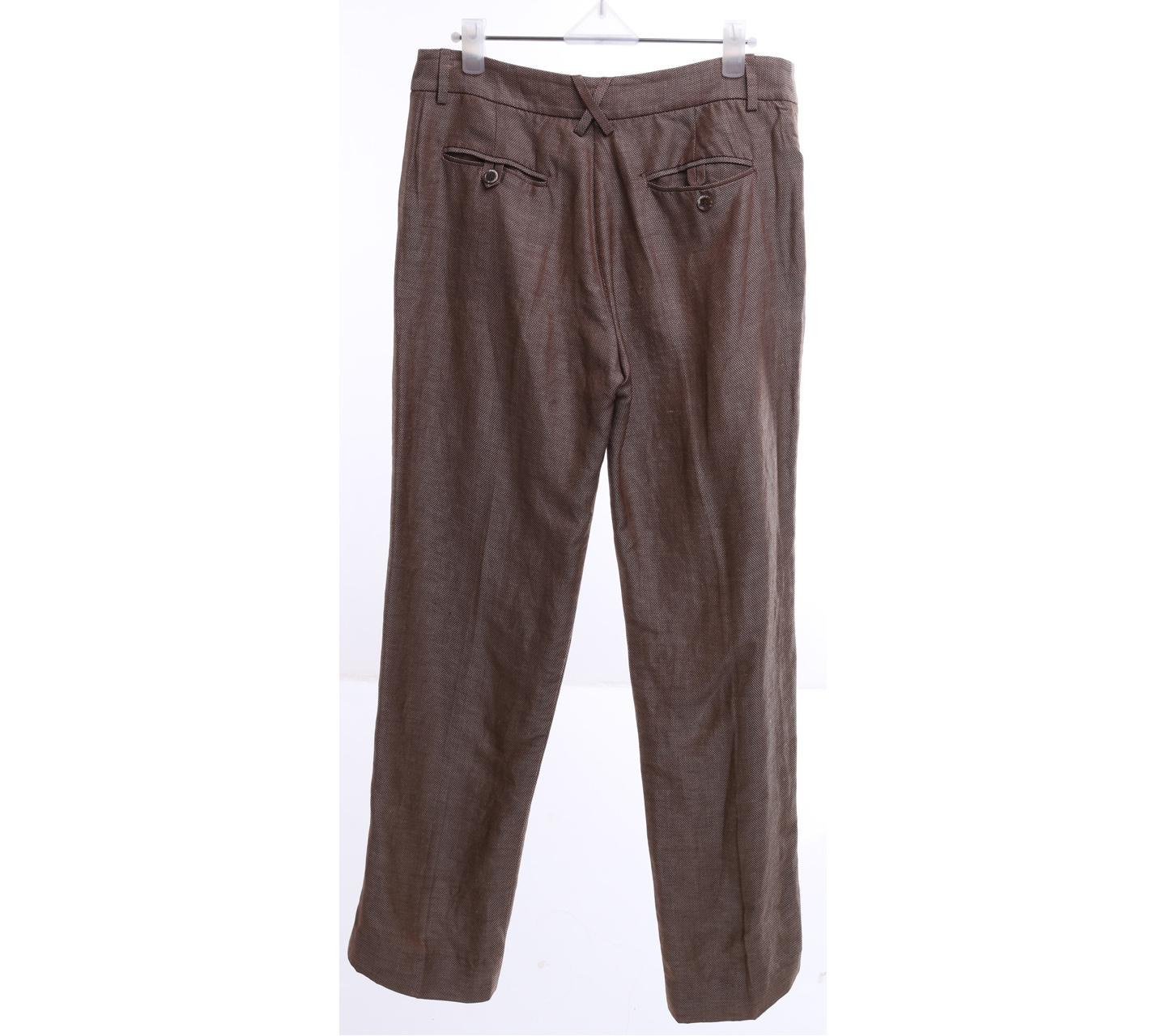 Massimo Dutti Brown Long Pants