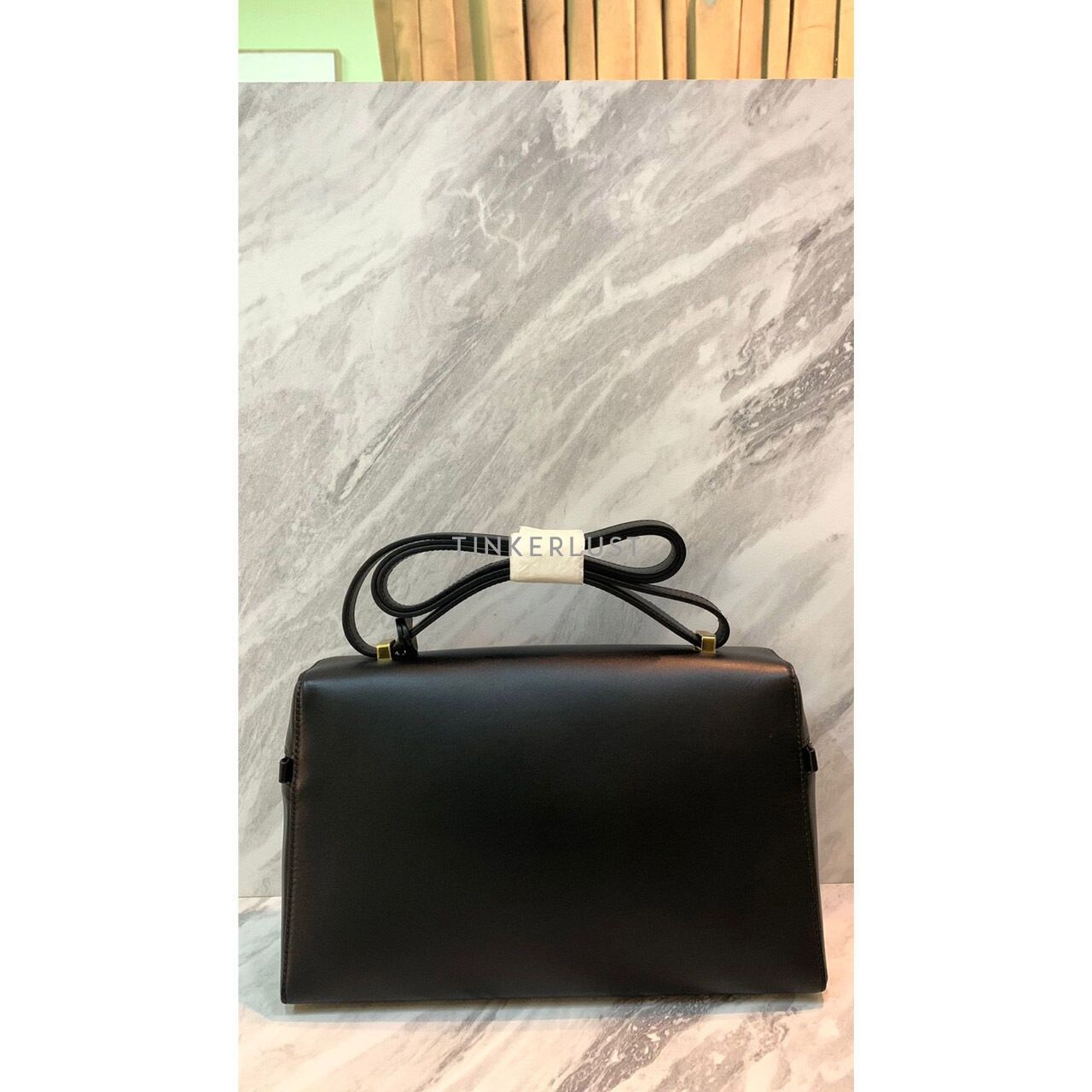 Loro Piana L27 Pochette Black GHW Shoulder Bag