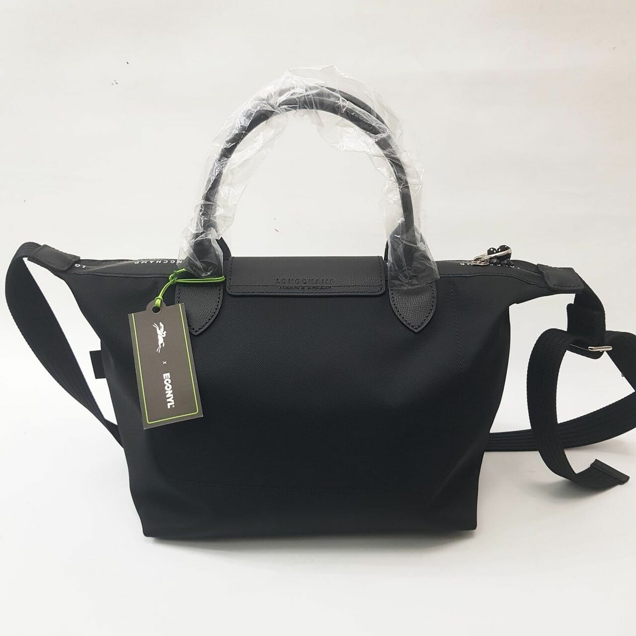 Longchamp Small Energy Black Satchel