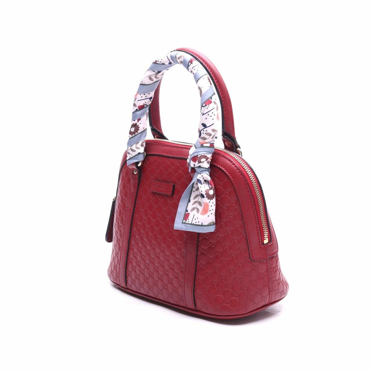 Gucci Microguccissima Mini Dome Red Satchel Bag