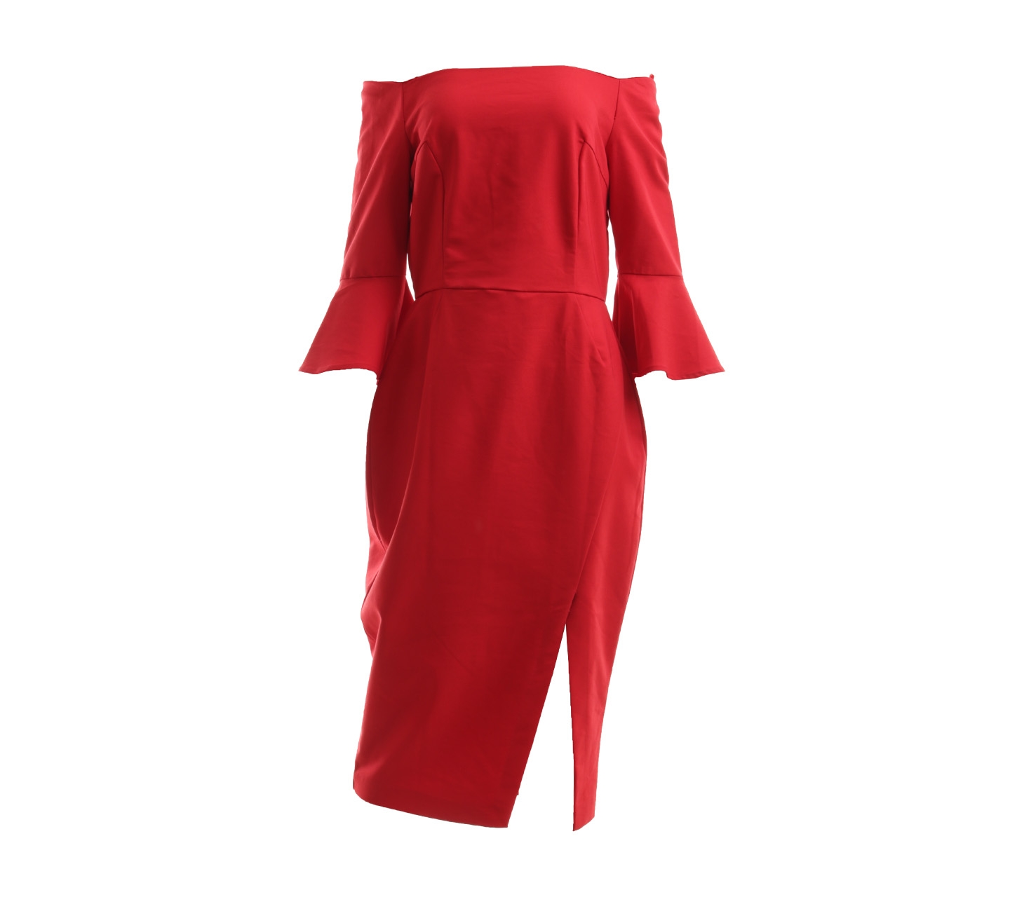 Zara Red Midi Dress