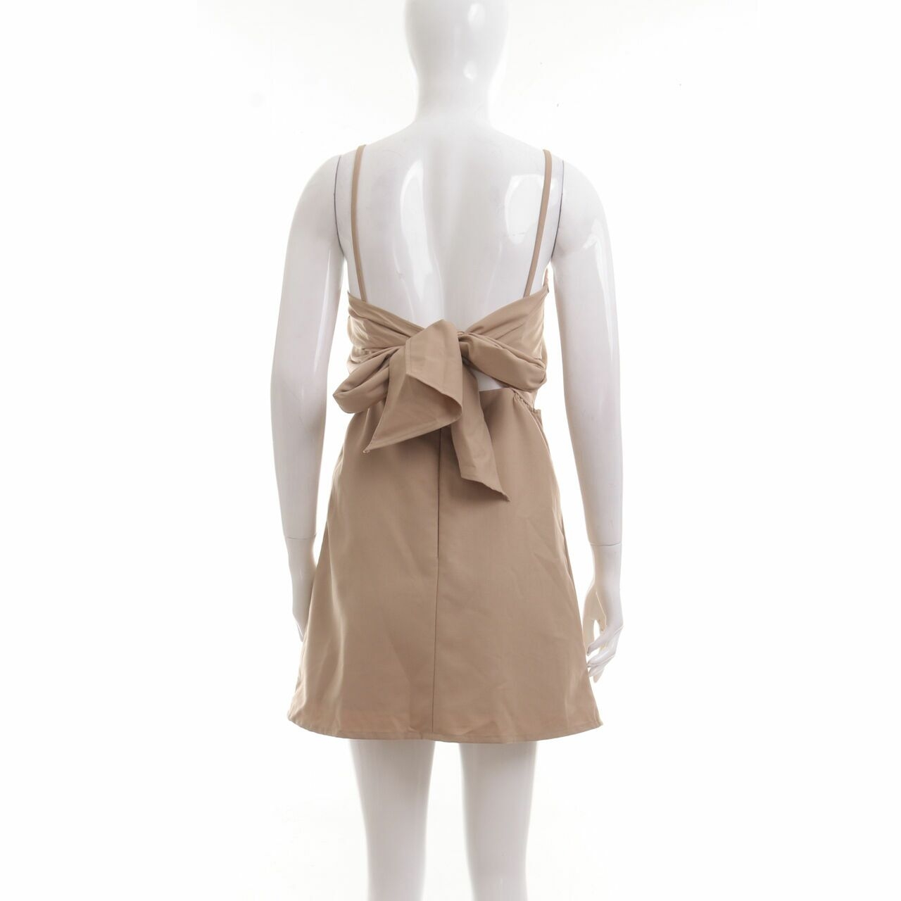 Dear Solange. Brown Mini Dress