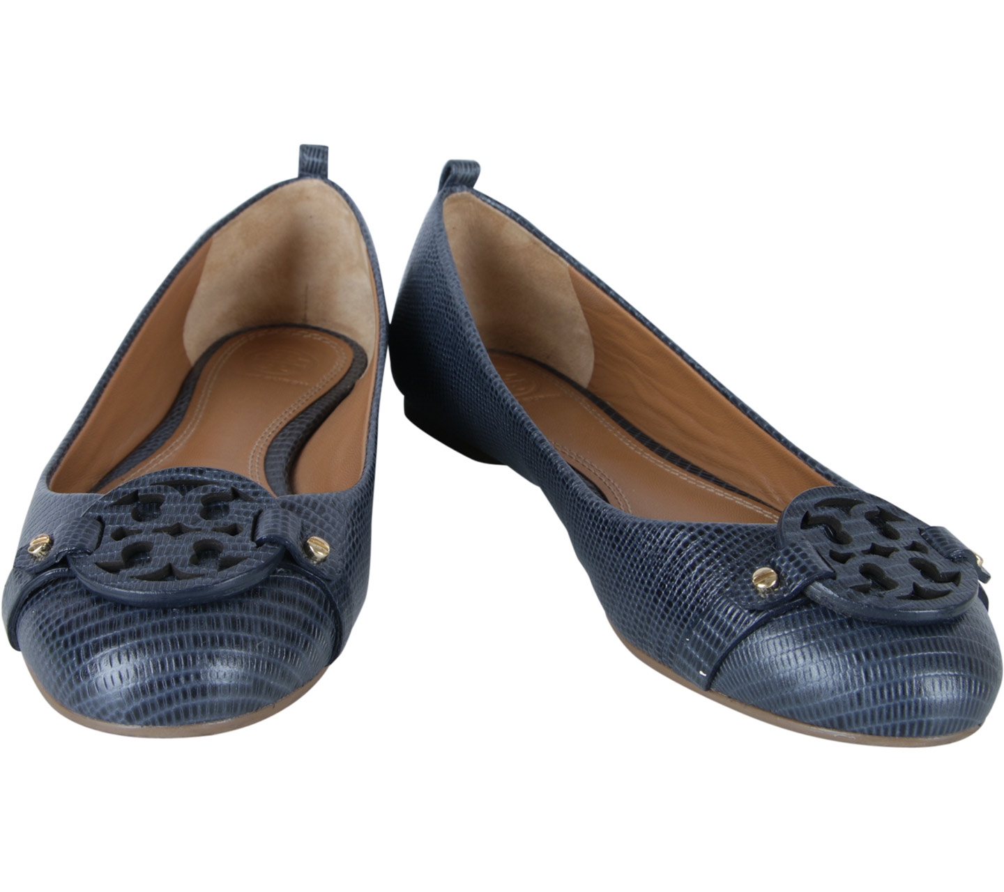 Tory Burch Dark Blue Flats