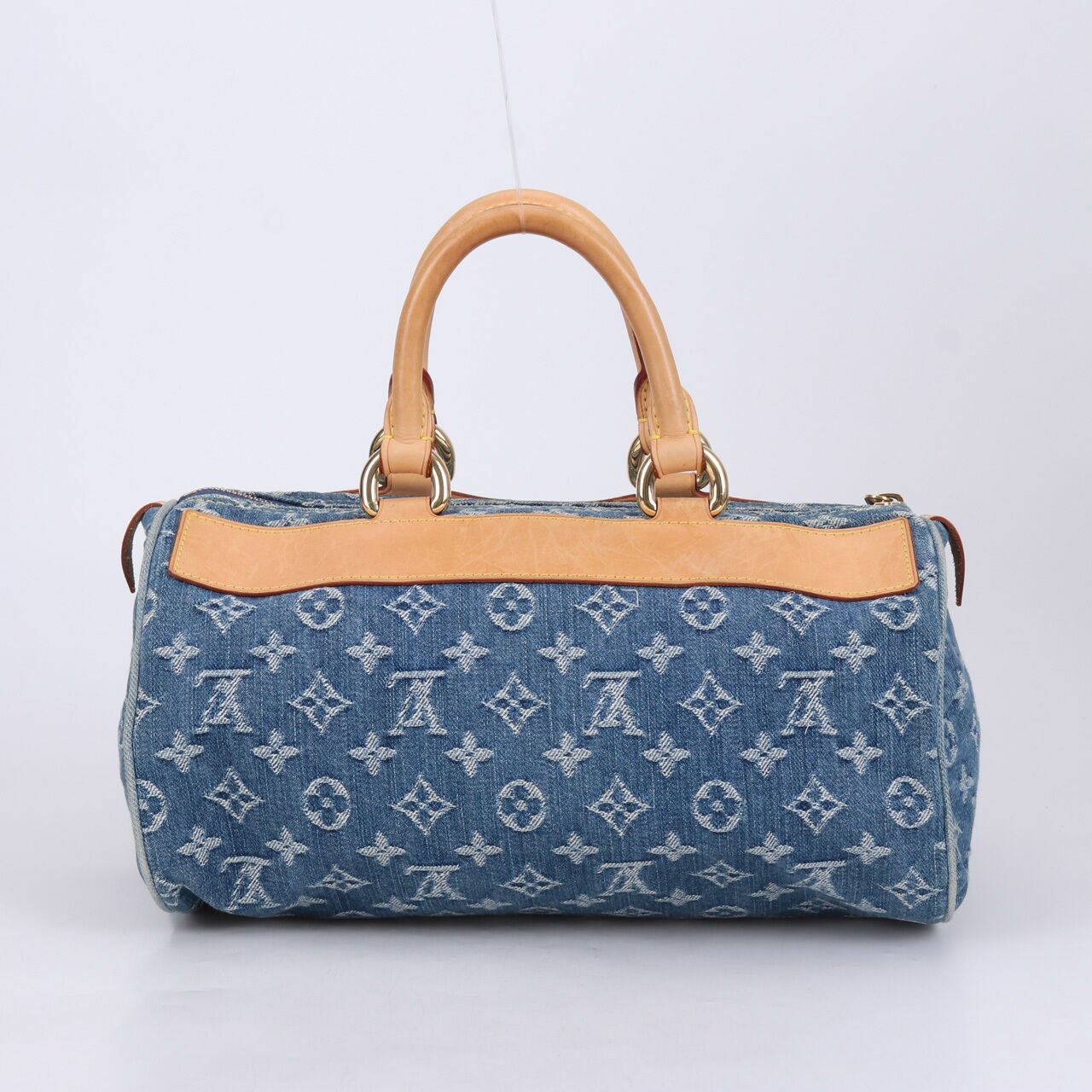 Louis Vuitton Monogram Denim Canvas Neo Speedy Weekend Handbag