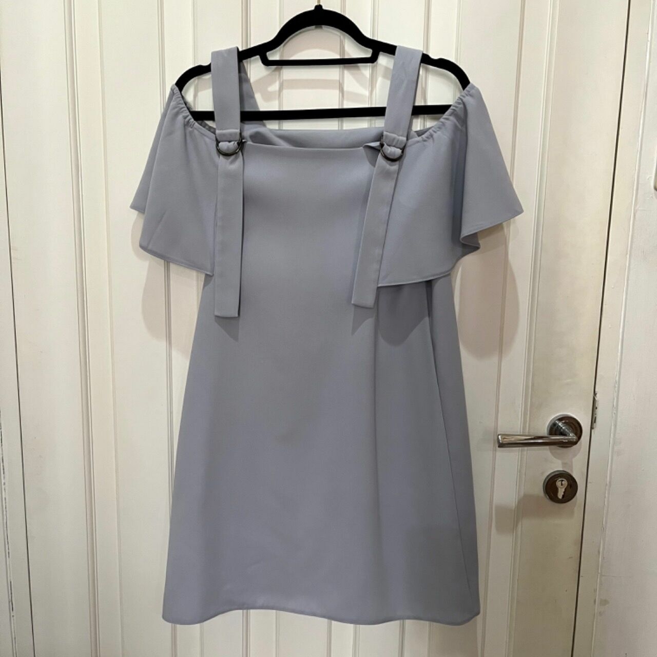 Topshop Grey Mini Dress