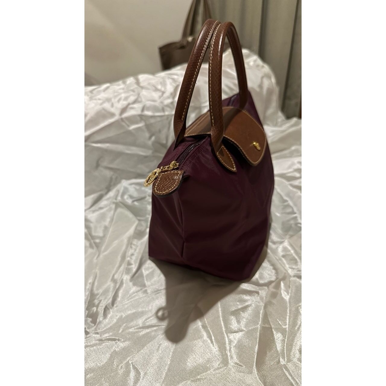 Longchamp Burgundy Handbag