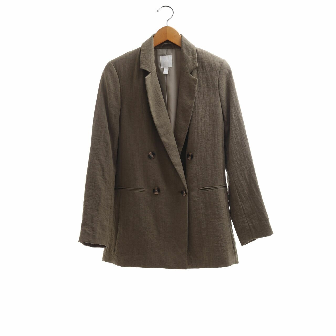 H&M Pantone Cedar Green Blazer