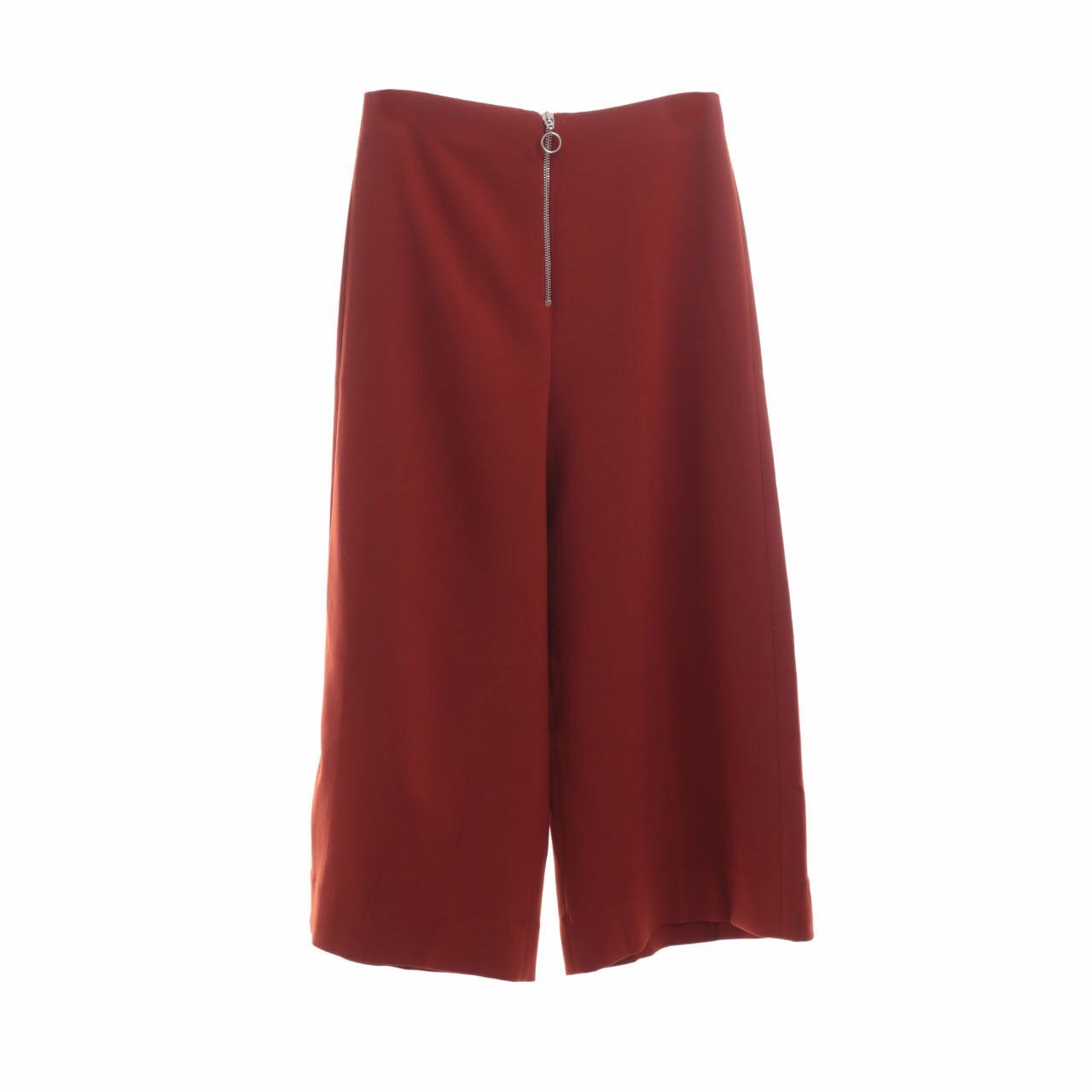 Zara Burnt Orange Culottes Long Pants