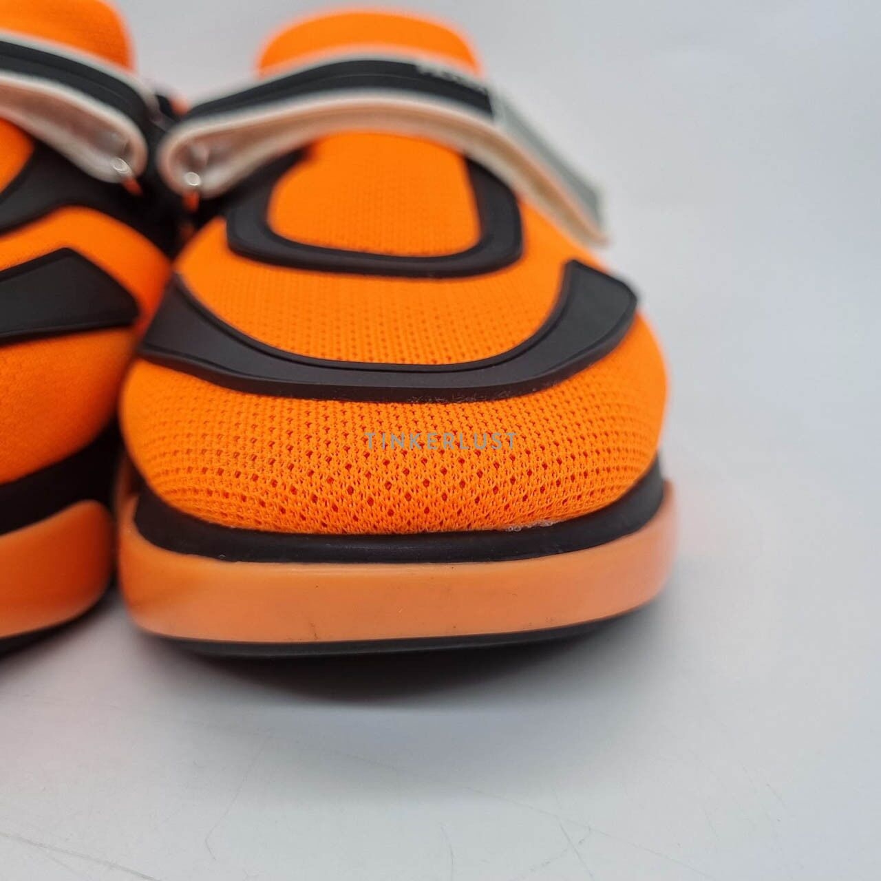 Prada Cloudbust Neon Orange Sneakers