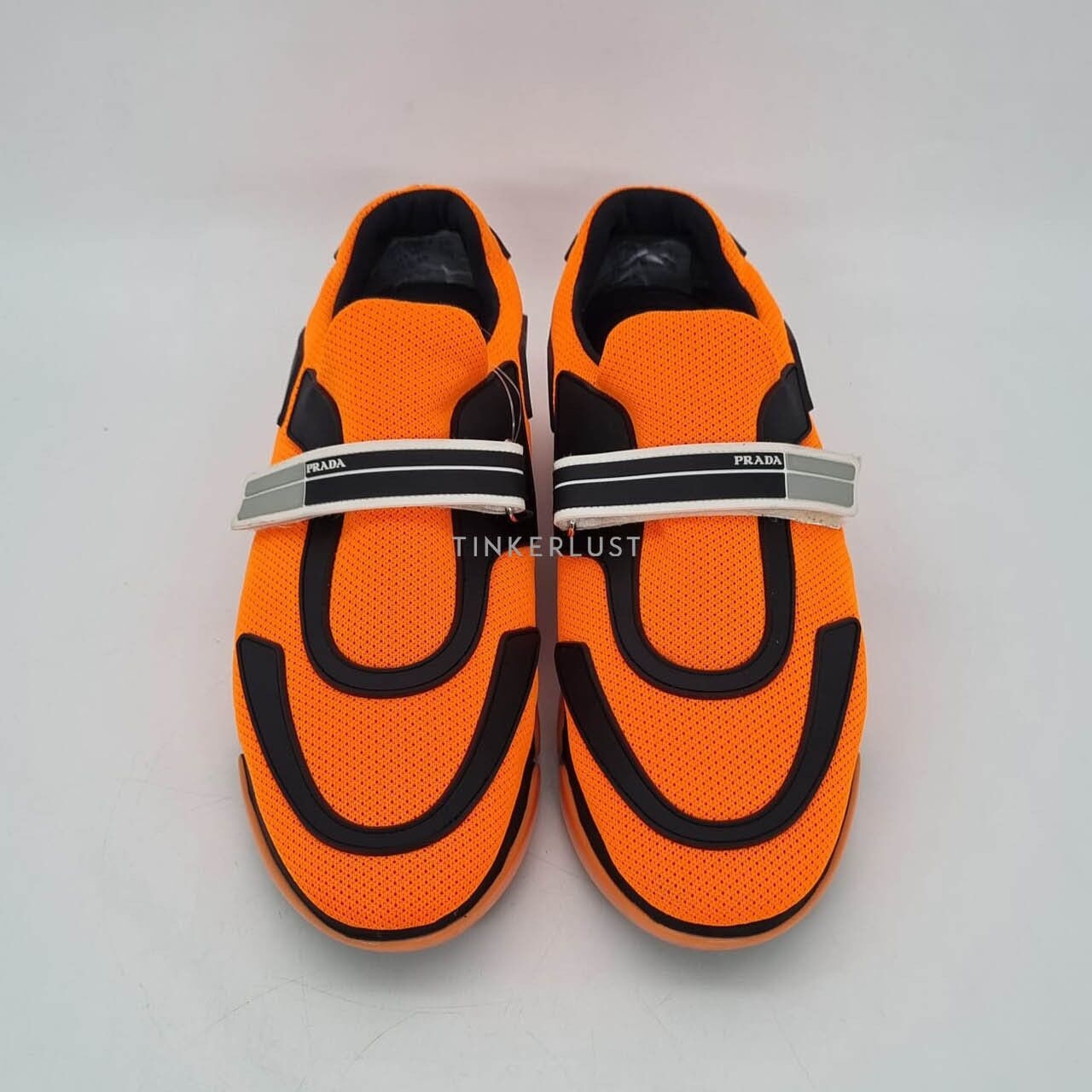 Prada Cloudbust Neon Orange Sneakers