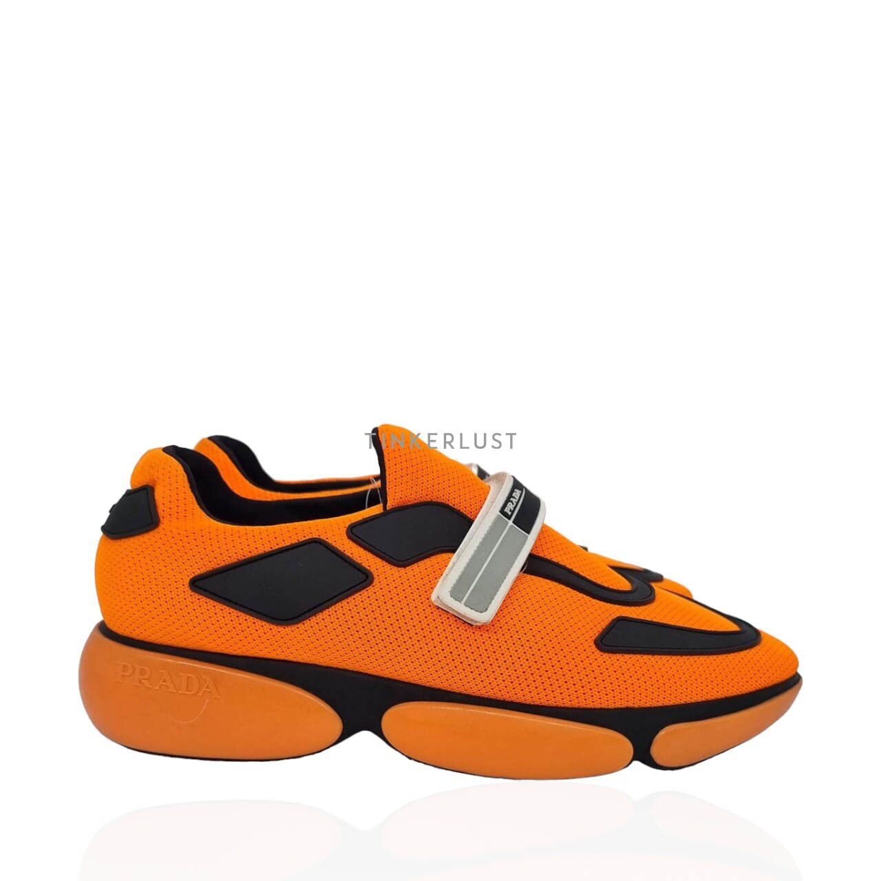 Prada Cloudbust Neon Orange Sneakers