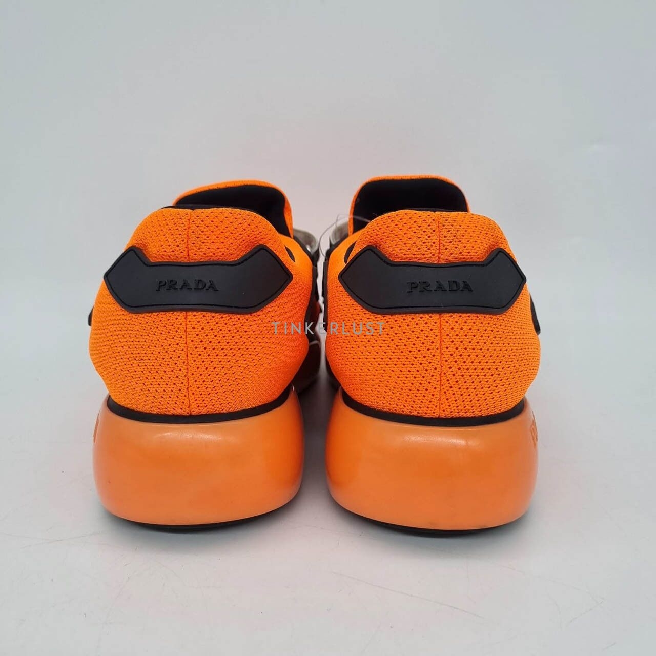 Prada Cloudbust Neon Orange Sneakers